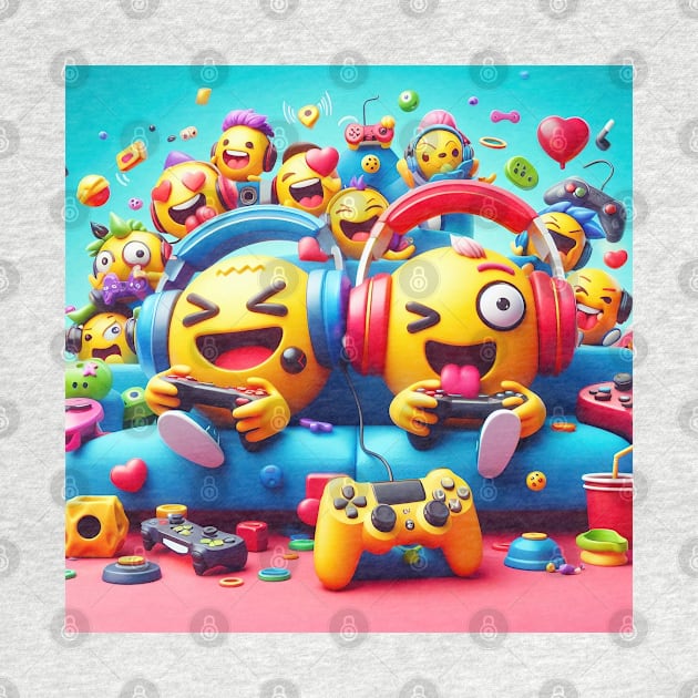 gaming emojis by designerhandsome